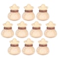 Miniatyrbillede 1 af 8: 10 stk. buksbom udskæringstilbehør Lucky Bag buksbom vedhæng DIY håndlavede forsyninger