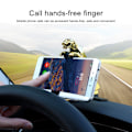 Miniatyrbillede 5 af 8: Car Leopard Form Dashboard Telefonholder Universal Mobiltelefon Bilholder til Auto Forrude og Dash