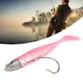 Miniatyrbilde 6 av 8: 2PCS PVC Jighead krok Vinter Isfiske Lokk Kunstig Myk Simulering Agnsverktøy Tilbehør1#