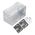 Miniatyrbillede 7 af 8: 2 Din Universal Radio Ramme Aluminiumlegering Stereo Audio Installationsfascia Passer til B5/MK3/MK4