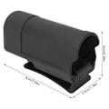 Miniatyrbillede 3 af 8: Holdbar ABS Quick Draw Lommelygte Holster til MOLLE Talje Læsning Taktik Ben Holster (Sort)