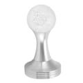 Miniatyrbild 2 av 8: Kristallkula Kaffe Pulver Tamper Rostfritt Stål Bas Kaffe Press Hammer för Kök Café Silver Pelare 53mm / 2.1in