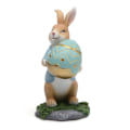 Miniatyrbild 1 av 8: Påskhare Figuriner med Morot Söta Kanin Staty i Harts Hartshantverk Prydnader Påskpresenter till Barn