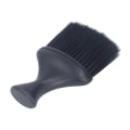 Miniatyrbilde 4 av 8: Neck Duster Rensebørste Svart Oblate Nakke Hårbørste Myk Nylon Barber Duster Brush