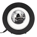 Miniatyrbilde 2 av 8: Magnetisk svevende globus innebygd LED-lys magnetisk svevende globus verdenskart ornament for kontorbord hjem AU-plugg 100‑240V