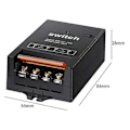 Miniatyrbilde 4 av 5: Fjernkontrollbryter, DC 12V/24V/48V/72V 40A Relé, Trådløs RF-bryter med 300M Lang Rekkevidde
