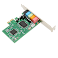 Miniatyrbillede 2 af 8: PCIe-lydkort EAX-lydteknologi understøtter DirectSound 3D EAX A3D 5.1-kanals lydkort til pc-computer