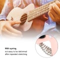 Miniatyrbillede 2 af 5: Guitar Capo - Lys Pink ABS Shell Clamping Stringed Instrument Accessories