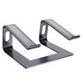 Miniatyrbillede 1 af 5: Ergonomisk Laptop Stativ Aluminium Support Kompatibel med Sort Farve