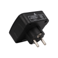 Miniatyrbillede 3 af 8: ZTE2 Lækage Socket Tester Neutral Live Wire Socket Detektor El-ledningsfejlkontrol EU-stik 0,1V~250V