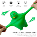 Miniatyrbild 2 av 5: 15 cm Mylerct Green Anti-Stress Squeeze Leksak för avkoppling och sensorisk lättnad
