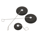 Miniatyrbilde 2 av 8: Fjernkontroll fly landingsutstyr med faste vinger for Wltoys XK A220 glider landingsutstyr