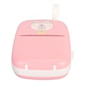 Miniatyrbillede 8 af 8: Lommeter termisk printer med 3 ruller papir, notes label maker, mini fotoprinter, indbygget batteri, pink