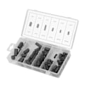 Miniatyrbild 6 av 8: 80 st dammsugare hatt plugg sortiment kit gummi hög temperatur resistent läckagesäker dammsugare hatt 5/32in till 3/8in svart
