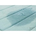 Miniatyrbillede 5 af 5: Skridsikker Bademåtte Blød Vaskbar Blød Badeværelsesmåtte Absorberende Bademåtte Komfortabel Bademåtte Grå 10x120cm
