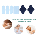 Miniatyrbilde 3 av 8: 8 stk/sett gjenbrukbare menstruasjonsputer for kvinner Vanntett sanitærklut
