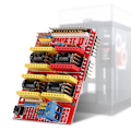Miniatyrbilde 5 av 8: Witbot CNC Shield Expansion Board+drv8825 Stepper Motor Driver+Heat Sink for Arduino V3 Engrave