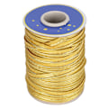 Miniatyrbillede 1 af 8: 70yd Crafts Kantsnor Fletning Rørledning Bias Tape Trims 1cm Bredde til Syning Sømbinding Syning Guld