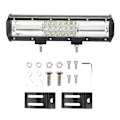 Miniatyrbillede 1 af 4: 66 LED 164W Lysbjælke Arbejdslampe Lastbil SUV ATV Bil Båd Camping Køreindikator