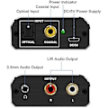 Miniatyrbilde 2 av 5: Digital til Analog Audio Konverter 192KHz DAC, Optisk & Koaksial til Analog Stereo L/R RCA +3.2Ft Optisk