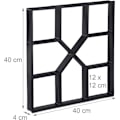 Miniatyrbillede 4 af 5: Betonform, Støbeform til selv at støbe, Gipsform til fliser, 40x40cm, robust plast