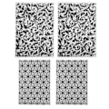 Miniatyrbilde 5 av 8: 4 stk. plastpregingsmapper Mal for DIY-kortlaging Scrapbooking Papirverktøy