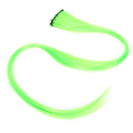 Pikkukuva 5 / 8: Kirkkaanväriset hiuspidennykset hiuslisäke Suorat hiuslisäkkeet Cosplay-pukeutumisjuhliin HolidayFluorescent Green
