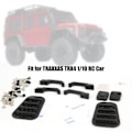 Pikkukuva 7 / 7: Ovien saranat Kahvat Säleikkö RC lisävaruste Sopii TRAXXAS TRX4 1/10 RC autoon