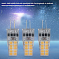 Miniatyrbillede 2 af 5: 10 stk. G4 LED Pære Ac/dc12v-24v 3w Led G4 Lys 20led 360 Graders Lysvinkel 2835smd Erstatter 30w Halogen