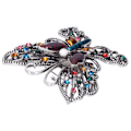 Miniatyrbild 7 av 8: Brosch Pin Diamante ihålig fjärilsmönster Slipstift Kavajnålar Fest Corsage Tillbehör Färgglada
