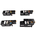 Miniatyrbillede 5 af 8: 4 stk. tonerpatroner udskiftningssæt til Xerox Phaser 6000 6010 Workcentre 6015 printer