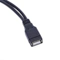 Miniatyrbillede 5 af 5: Usb A Hun Til Dobbelt Han Adapter, Type A Opladerkabel Dobbelt To Splitter