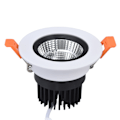 Miniatyrbilde 7 av 8: Fellede lys 7W varmt lys 3000K justerbar vinkel LED taklampe for gang stue soverom 100‑264V