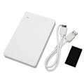 Miniatyrbild 3 av 8: 2,5-tums hårddiskhölje USB3.0 Plug and Play mobilt HDD-hölje externt HDD-höljesadapter för Windows för OS vitt