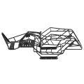 Miniatyrbilde 2 av 8: Sort metall rullebur chassisramme for Axial Wraith 90018 1/10 skala RC bil