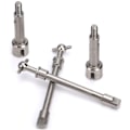 Miniatyrbilde 8 av 8: Rustfritt stål fremre drivaksel hundeben erstatning for Axial SCX24 90081 1/24 RC bil