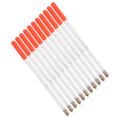 Miniatyrbilde 2 av 8: 10 stk holdbare fiskeflåter Bobber Stick Tube Multi Purpose Fish Feed Baits Tilbehør Kit (2.0 transparent)