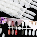 Miniatyrbilde 4 av 5: 240 stk. negltips displaystativ - Profesjonell oval negllakkpalett for DIY manikyrtilbehør