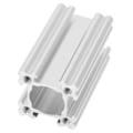 Miniatyrbillede 8 af 8: T-slids Aluminiumsekstruderingsprofil lineær skinne CNC 3D-printerakselstøtte Firkantet bjælke 24 mm