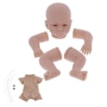 Miniatyrbilde 7 av 8: 22 tommers simulert Reborn dukke sett DIY Reborn babydukke form deler tilbehør barnespill