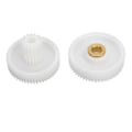 Miniatyrbillede 6 af 8: 2 stk. kødhakkergear i plast, der arbejder effektivt, multifunktionelt, med høj kompatibilitet, til pølsemaskine og chiligryde