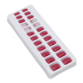 Miniatyrbild 2 av 8: Bärbar Falsk Nail Jelly Lim Full Wraps Säker konstgjord falsk nagel med nagelverktygssats för kvinnor tjejer B11