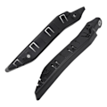 Miniatyrbilde 4 av 8: 2 stk Front Fender Bumper Brakett 1493770‑00‑B Venstre og Høyre Støtte Erstatning For Tesla Model Y 2020 til 2023
