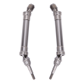 Miniatyrbillede 2 af 8: Forreste drivaksel CVD-transmissionsaksel passer til Traxxas Slash 1/10 NSV775 RC-bil (Titanium farve)