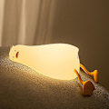 Miniatyrbillede 2 af 5: Andelampe, Blød LED Lampe til Amning, Dæmpbar Silikon Natlampe med Berøringsfunktion