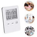 Miniatyrbillede 5 af 5: Magnetisk LCD Digitalt Køkkenur, Hvid
