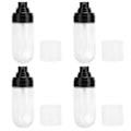Miniatyrbild 2 av 8: 4-pack sprayflaskor set mini bärbar plast rese tom påfyllningsbar behållare dispenser 60 ml