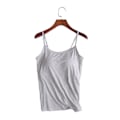 Pikkukuva 1 / 5: Toppaava tank-toppi sisäänrakennetulla rintaliivillä - Slim Fit -pehmustettu kaulusliivi, harmaa, 3XL