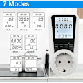 Miniatyrbild 4 av 5: Högprecisions 3680W Max Power Socket Meter med LCD-display