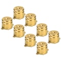 Miniatyrbillede 6 af 8: 2 sæt aluminiumlegering funktionshjælpeknap controller reservedele passer til PS4Gold